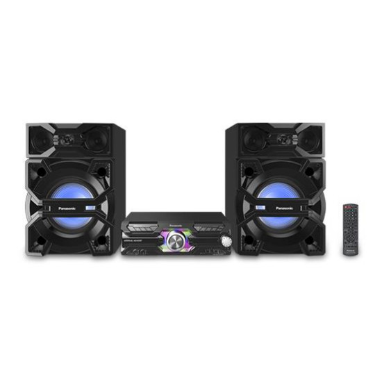 CD/RADIO/MP3/USB SYSTEM/SC-MAX3500EK PANASONIC CD/RADIO/MP3/USB SYSTEM/SC-MAX3500EK PANASONIC