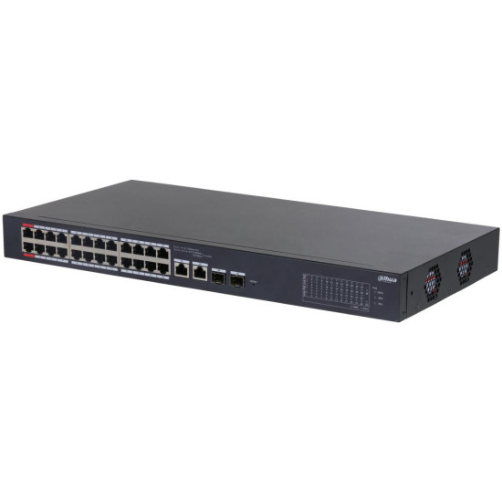 Switch|DAHUA|CS4226-24ET-240|Desktop/pedestal|Rack 1U|24x10Base-T / 100Base-TX|2x10/100/1000BASE-T/SFP combo|2|26|PoE ports 24|240 Watts|CS4226-24ET-240 Switch|DAHUA|CS4226-24ET-240|Desktop/pedestal|Rack 1U|24x10Base-T / 100Base-TX|2x10/100/1000BASE-T/SFP combo|2|26|PoE ports 24|240 Watts|CS4226-24ET-240