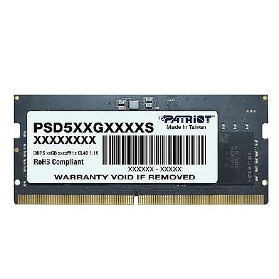 NB MEMORY 32GB DDR5-5600/PSD532G56002S PATRIOT NB MEMORY 32GB DDR5-5600/PSD532G56002S PATRIOT