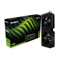Graphics Card|PALIT|NVIDIA GeForce RTX 5060 Ti|8 GB|GDDR7|128 bit|PCIE 5.0 16x|Dual Slot Fansink|1xHDMI|3xDisplayPort|NE7506T019P1-GB2062D