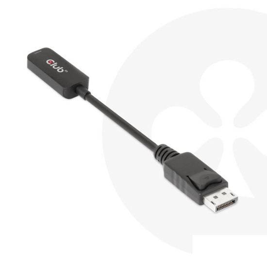 I/O ADAPTER DP TO HDMI/ACTIVE M/F CAC-1088 CLUB3D I/O ADAPTER DP TO HDMI/ACTIVE M/F CAC-1088 CLUB3D