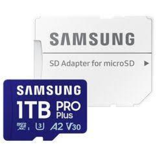 MEMORY MICRO SDXC PRO+ 1TB/W/ADAPT. MB-MD1T0SA/EU SAMSUNG MEMORY MICRO SDXC PRO+ 1TB/W/ADAPT. MB-MD1T0SA/EU SAMSUNG
