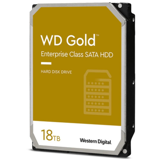 HDD|WESTERN DIGITAL|Gold|18TB|SATA 3.0|256 MB|7200 rpm|3,5"|WD181KRYZ HDD|WESTERN DIGITAL|Gold|18TB|SATA 3.0|256 MB|7200 rpm|3,5"|WD181KRYZ