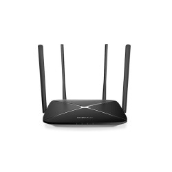 Wireless Router|MERCUSYS|Wireless Router|1167 Mbps|IEEE 802.11a|IEEE 802.11 b/g|IEEE 802.11n|IEEE 802.11ac|1 WAN|3x10/100/1000M|LAN \ WAN ports 4|Number of antennas 4|AC12G