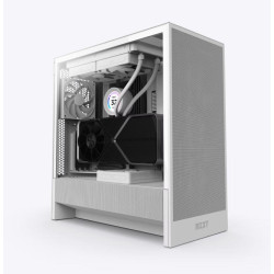 Case|NZXT|H5 Flow|MidiTower|Case product features Transparent panel|Not included|ATX|EATX|MicroATX|MiniITX|Colour White|CC-H52FW-01