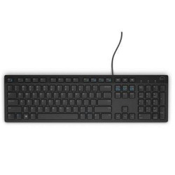 DELL WIRED KEYBOARD - KB216 - US INTERNATIONAL+ LT (QWERTY) - BLACK