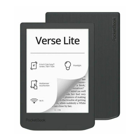 E-Reader|POCKETBOOK|Verse Lite 619 6'|6"|1024x758|1xUSB-C|Wireless LAN|Grey|PB619-T-WW E-Reader|POCKETBOOK|Verse Lite 619 6'|6"|1024x758|1xUSB-C|Wireless LAN|Grey|PB619-T-WW