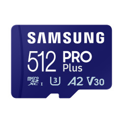 MEMORY MICRO SDXC PRO+ 512GB/W/ADAPT MB-MD512SA/EU SAMSUNG