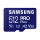 MEMORY MICRO SDXC PRO+ 512GB/W/ADAPT MB-MD512SA/EU SAMSUNG