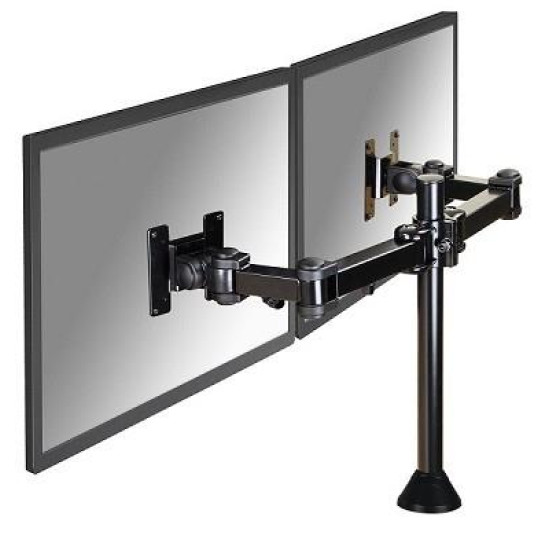 TV SET ACC DESK MOUNT BLACK/10-27" FPMA-D960DG NEOMOUNTS