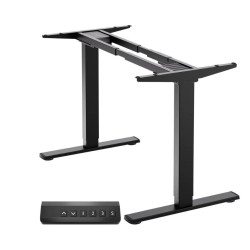 DESK FRAME MOTORISED/BLACK CDF222E-B ONKRON