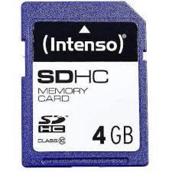 MEMORY SDHC 4GB C10/3411450 INTENSO MEMORY SDHC 4GB C10/3411450 INTENSO