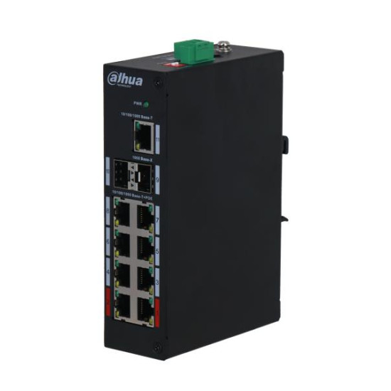 Switch|DAHUA|PoE ports 8|PFS3211-8GT-120-V2 Switch|DAHUA|PoE ports 8|PFS3211-8GT-120-V2