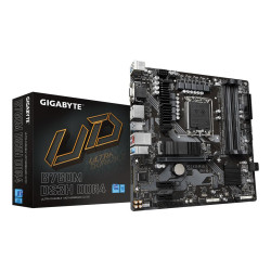 Mainboard|GIGABYTE|Intel B760 Express|LGA1700|Micro-ATX|Memory DDR4|Memory slots 4|2xPCI-Express 3.0 1x|1xPCI-Express 4.0 16x|2xM.2|1x15pin D-sub|1xHDMI|2xDisplayPort|2xUSB 2.0|3xUSB 3.2|1xUSB-C|1xPS/2|1xRJ45|3xAudio port|B760MDS3HDDR4