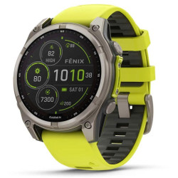 SMARTWATCH FENIX 8 SAPP. SOLAR/YELLOW 010-02906-21 GARMIN