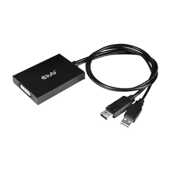 I/O ADAPTER DP TO DUAL LINK/DVI-D HDCP CAC-1010 CLUB3D I/O ADAPTER DP TO DUAL LINK/DVI-D HDCP CAC-1010 CLUB3D