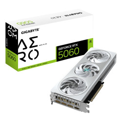 Graphics Card|GIGABYTE|NVIDIA GeForce RTX 5060|8 GB|GDDR7|128 bit|PCIE 5.0 16x|GPU 2595 MHz|1xHDMI|3xDisplayPort|GV-N5060AEROOC-8GD