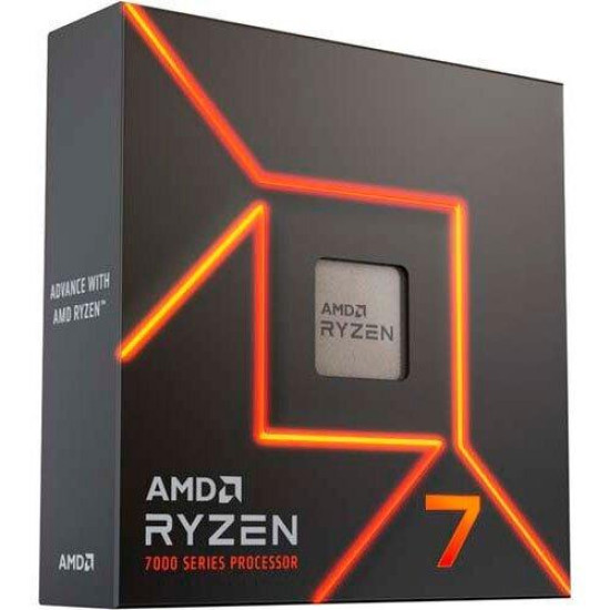 CPU|AMD|Desktop|Ryzen 7|R7-7700X|4500 MHz|Cores 8|32MB|Socket SAM5|105 Watts|GPU Radeon|BOX|100-100000591WOF CPU|AMD|Desktop|Ryzen 7|R7-7700X|4500 MHz|Cores 8|32MB|Socket SAM5|105 Watts|GPU Radeon|BOX|100-100000591WOF