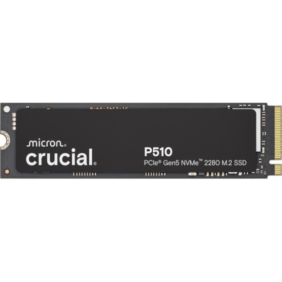 SSD|CRUCIAL|P510|1TB|M.2|PCIe Gen5|NVMe|TLC|Write speed 9500 MBytes/sec|Read speed 11000 MBytes/sec|TBW 600 TB|CT1000P510SSD8 SSD|CRUCIAL|P510|1TB|M.2|PCIe Gen5|NVMe|TLC|Write speed 9500 MBytes/sec|Read speed 11000 MBytes/sec|TBW 600 TB|CT1000P510SSD8