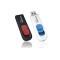 MEMORY DRIVE FLASH USB2 16GB/BLACK/RED AC008-16G-RKD A-DATA