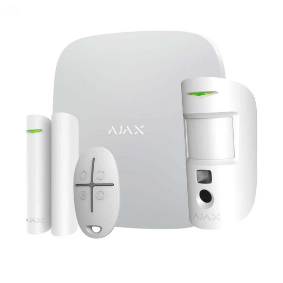 ALARM SECURITY STARTERKIT CAM/PLUS WHITE 38174 AJAX ALARM SECURITY STARTERKIT CAM/PLUS WHITE 38174 AJAX