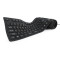 KEYBOARD FLEXIBLE USB ENG/BLACK KB-109F-B GEMBIRD