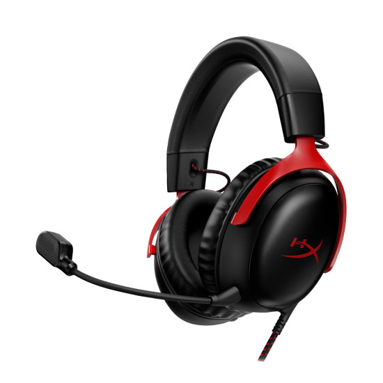 HEADSET HYPERX CLOUD III/BLACK/RED 727A9AA HYPERX