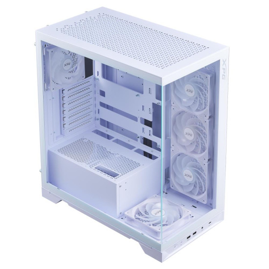 Case|ADATA|INVADER X BTF|MidiTower|Case product features Transparent panel|ATX|MicroATX|MiniITX|Colour White|INVADERXBTFMT-WHCWW Case|ADATA|INVADER X BTF|MidiTower|Case product features Transparent panel|ATX|MicroATX|MiniITX|Colour White|INVADERXBTFMT-WHCWW