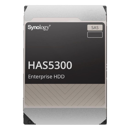 HDD|SYNOLOGY|HAS5300-12T|12TB|SAS|256 MB|7200 rpm|3,5"|MTBF 2500000 hours|HAS5300-12T HDD|SYNOLOGY|HAS5300-12T|12TB|SAS|256 MB|7200 rpm|3,5"|MTBF 2500000 hours|HAS5300-12T