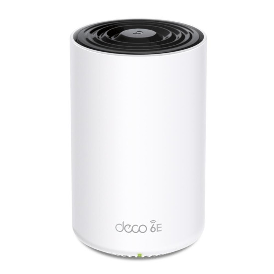 Wireless Router|TP-LINK|Wireless Access Point / Router|5400 Mbps|Mesh|Wi-Fi 6e|3x10/100/1000M|Number of antennas 4|DECOXE75(1-PACK) Wireless Router|TP-LINK|Wireless Access Point / Router|5400 Mbps|Mesh|Wi-Fi 6e|3x10/100/1000M|Number of antennas 4|DECOXE75(1-PACK)