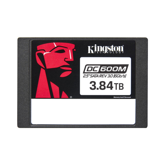 SSD|KINGSTON|7008xTBW rating|MTBF 2000000 h|Read speed 560 MB/s|Write speed 530 MB/s|Serial ATA III|2.5"|3840 GB|DC600M|SEDC600M/3840G