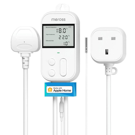 SMART HOME WI-FI THERMOSTAT/HEAT.&COOLING MTS200BHK MEROSS SMART HOME WI-FI THERMOSTAT/HEAT.&COOLING MTS200BHK MEROSS