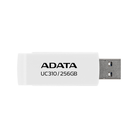 MEMORY DRIVE FLASH USB3.2 256G/WHITE UC310-256G-RWH ADATA MEMORY DRIVE FLASH USB3.2 256G/WHITE UC310-256G-RWH ADATA