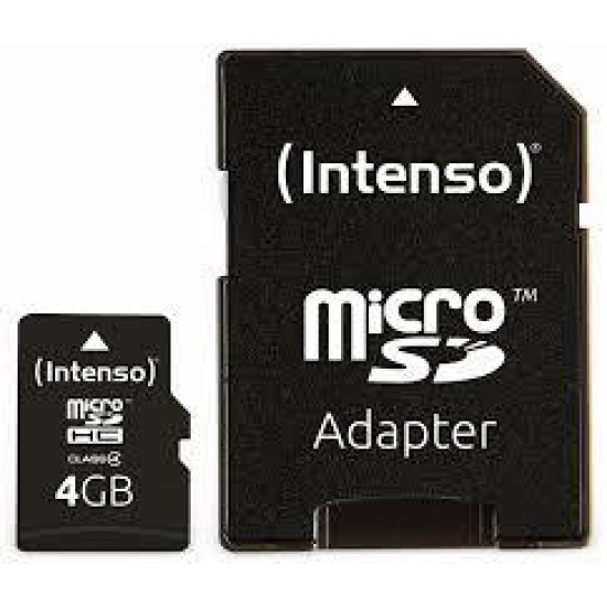 MEMORY MICRO SDHC 4GB C4/3403450 INTENSO MEMORY MICRO SDHC 4GB C4/3403450 INTENSO