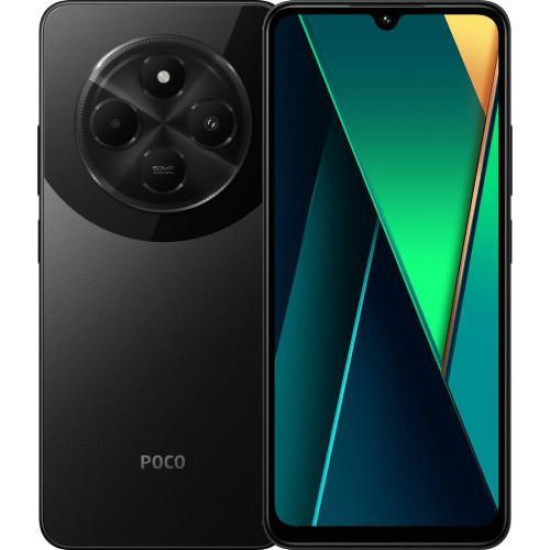 MOBILE PHONE POCO C75/6/128GB BLACK MZB0HSOEU POCO MOBILE PHONE POCO C75/6/128GB BLACK MZB0HSOEU POCO