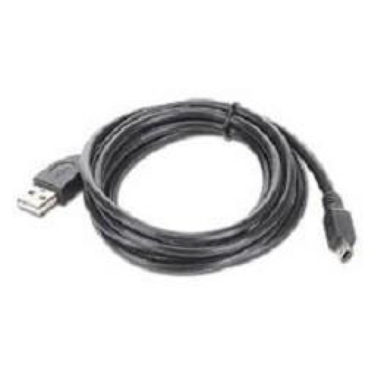 CABLE USB2 AM-MINI 1.8M BLACK/CCP-USB2-AM5P-6 GEMBIRD CABLE USB2 AM-MINI 1.8M BLACK/CCP-USB2-AM5P-6 GEMBIRD