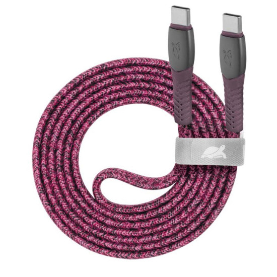 CABLE USB-C TO USB-C 1.2M/RED PS6105 RD12 RIVACASE CABLE USB-C TO USB-C 1.2M/RED PS6105 RD12 RIVACASE