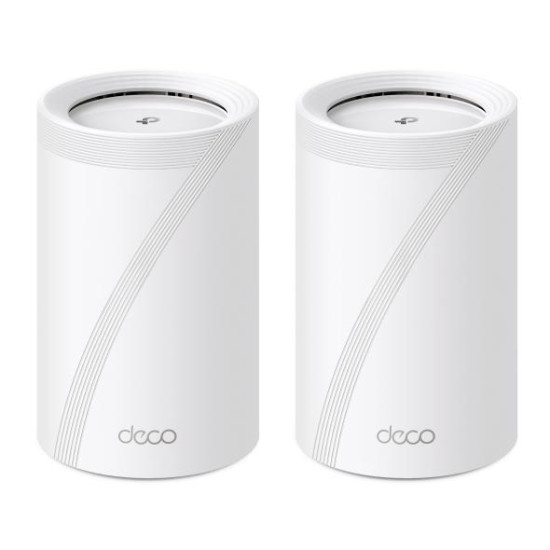 Wireless Router|TP-LINK|Wireless Access Point / Router|2-pack|9300 Mbps|Mesh|Wi-Fi 7|USB 3.0|4x2.5GbE|LAN \ WAN ports 4|Number of antennas 4|DECOBE65(2-PACK) Wireless Router|TP-LINK|Wireless Access Point / Router|2-pack|9300 Mbps|Mesh|Wi-Fi 7|USB 3.0|4x2.5GbE|LAN \ WAN ports 4|Number of antennas 4|DECOBE65(2-PACK)
