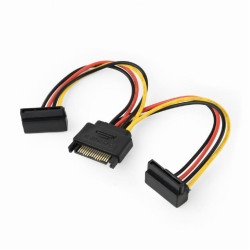 CABLE POWER SPLITTER SATA/0.15M CC-SATAM2F-02 GEMBIRD