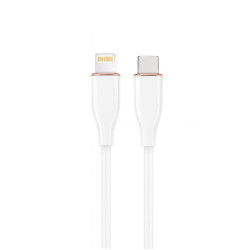 CABLE LIGHTNING TO USB-C 1.5M/CC-USB2S-CM8PM-1.5M-W GEMBIRD