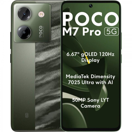 MOBILE PHONE POCO M7 PRO/12/256GB GREEN MZB0JZ7EU POCO MOBILE PHONE POCO M7 PRO/12/256GB GREEN MZB0JZ7EU POCO