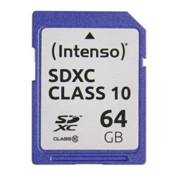 MEMORY SDXC 64GB C10/3411490 INTENSO