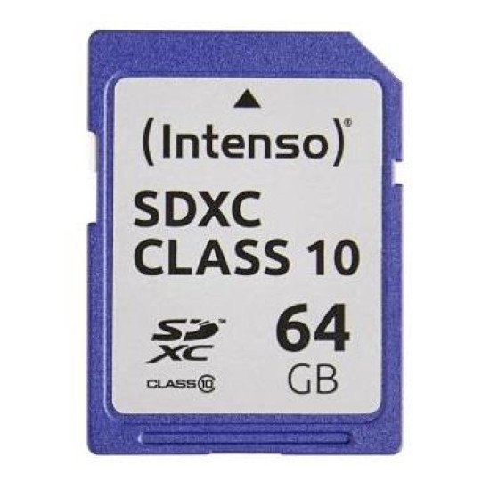 MEMORY SDXC 64GB C10/3411490 INTENSO