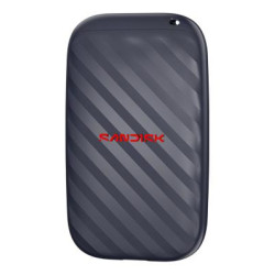 External SSD|SANDISK|Read speed 600 MB/s| 1 TB|SDSSDE10|SDSSDE10-1T00-G25