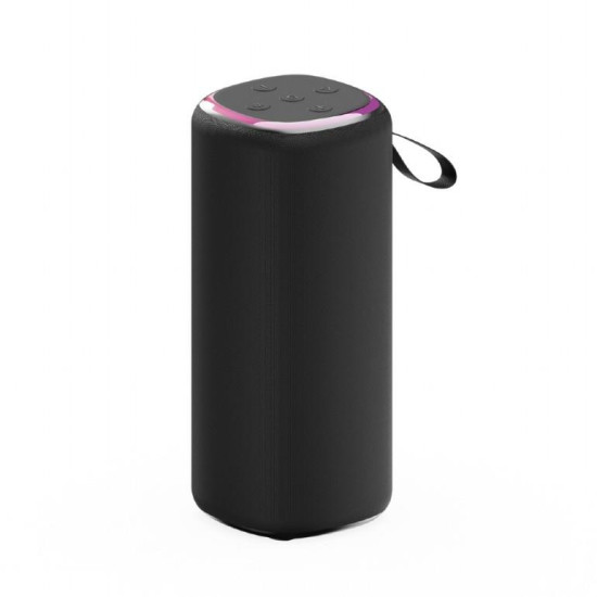 Portable Speaker|GEMBIRD|Black|Wireless|Bluetooth|SPK-BT-LED-08L Portable Speaker|GEMBIRD|Black|Wireless|Bluetooth|SPK-BT-LED-08L