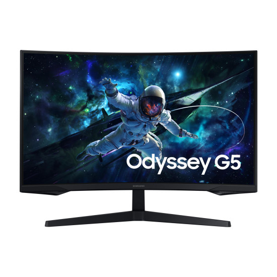 LCD Monitor|SAMSUNG|Odyssey G5|32"|Gaming/Curved|Height adjustable|Matte|Panel VA|2560x1440|16:9|165 Hz|1 ms|Colour Black|LS32CG552EUXEN
