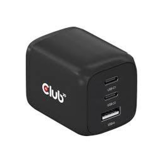 MOBILE CHARGER WALL 3PORT/GAN 65W CAC-1913EU CLUB3D MOBILE CHARGER WALL 3PORT/GAN 65W CAC-1913EU CLUB3D