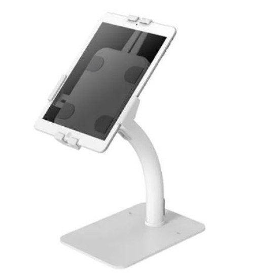 NEOMOUNTS BY NEWSTAR DS15-625WH1 TILT- & ROTATABLE COUNTERTOP TABLET HOLDER FOR 7,9-11" TABLETS - WHITE