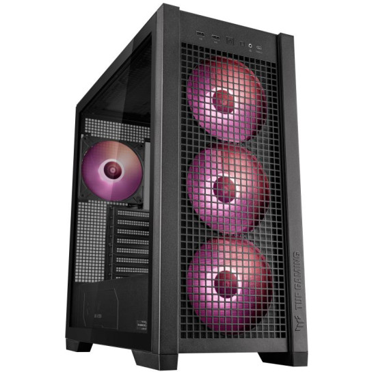 Case|ASUS|TUF Gaming GT302 ARGB|MidiTower|Case product features Transparent panel|Not included|ATX|EATX|MicroATX|MiniITX|Colour Black|TUFGAMINGGT302ARGBBK Case|ASUS|TUF Gaming GT302 ARGB|MidiTower|Case product features Transparent panel|Not included|ATX|EATX|MicroATX|MiniITX|Colour Black|TUFGAMINGGT302ARGBBK