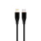 CABLE LIGHTNING TO USB-C 1.5M/CC-USB2S-CM8PM-1.5M-BK GEMBIRD